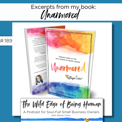 Excerpts from my book: Unarmored