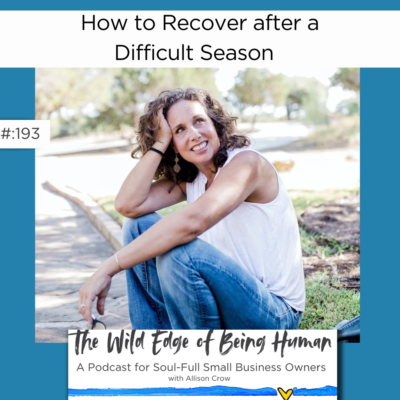 How to Recover after a Difficult Season